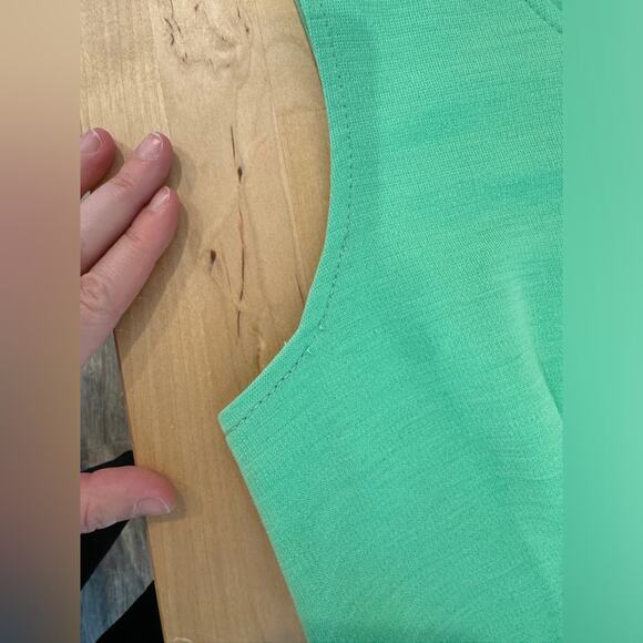 Vintage A-Line Sherbet Green Dress - Size 4 - Picture 7 of 9